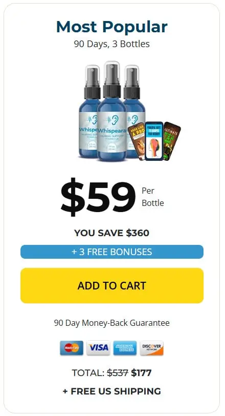 Whispeara 3 Bottle